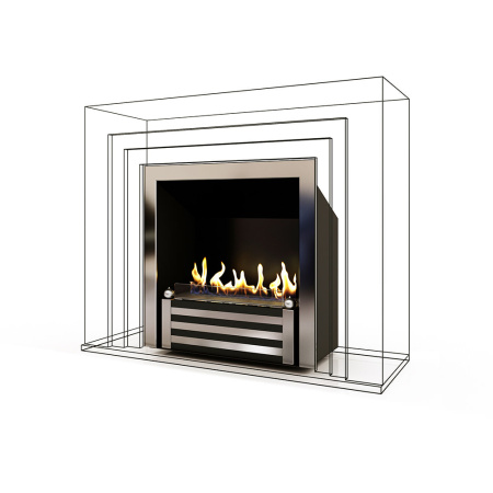 Биокамин в мраморном портале Firezo Sorpresa Биокамин в мраморном портале Firezo Sorpresa