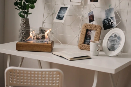 Настольный биокамин Firezo Wood Brown